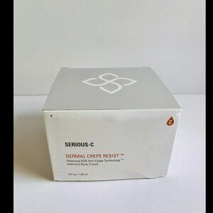 Serious Skincare Serious C Dermal Crepe Resist 4oz Intensive Body Cream NEW